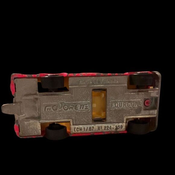 Majorette No.224-259 Fourgon Ice Cream Van Original Vintage Diecast - Picture 4 of 6